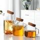 thumbnail image 5 of Hervidor frío de corcho creativo, hervidor frío de vidrio transparente espesado, hervidor de jugo de gran capacidad, hervidor de té, hervidor eléctrico de cerámica (tamaño pequeño 800ML), 5 of 11