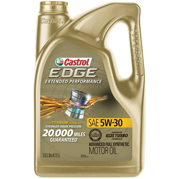 Castrol EDGE Extended Performance 5W30 Advanced Full Synthetic Motor