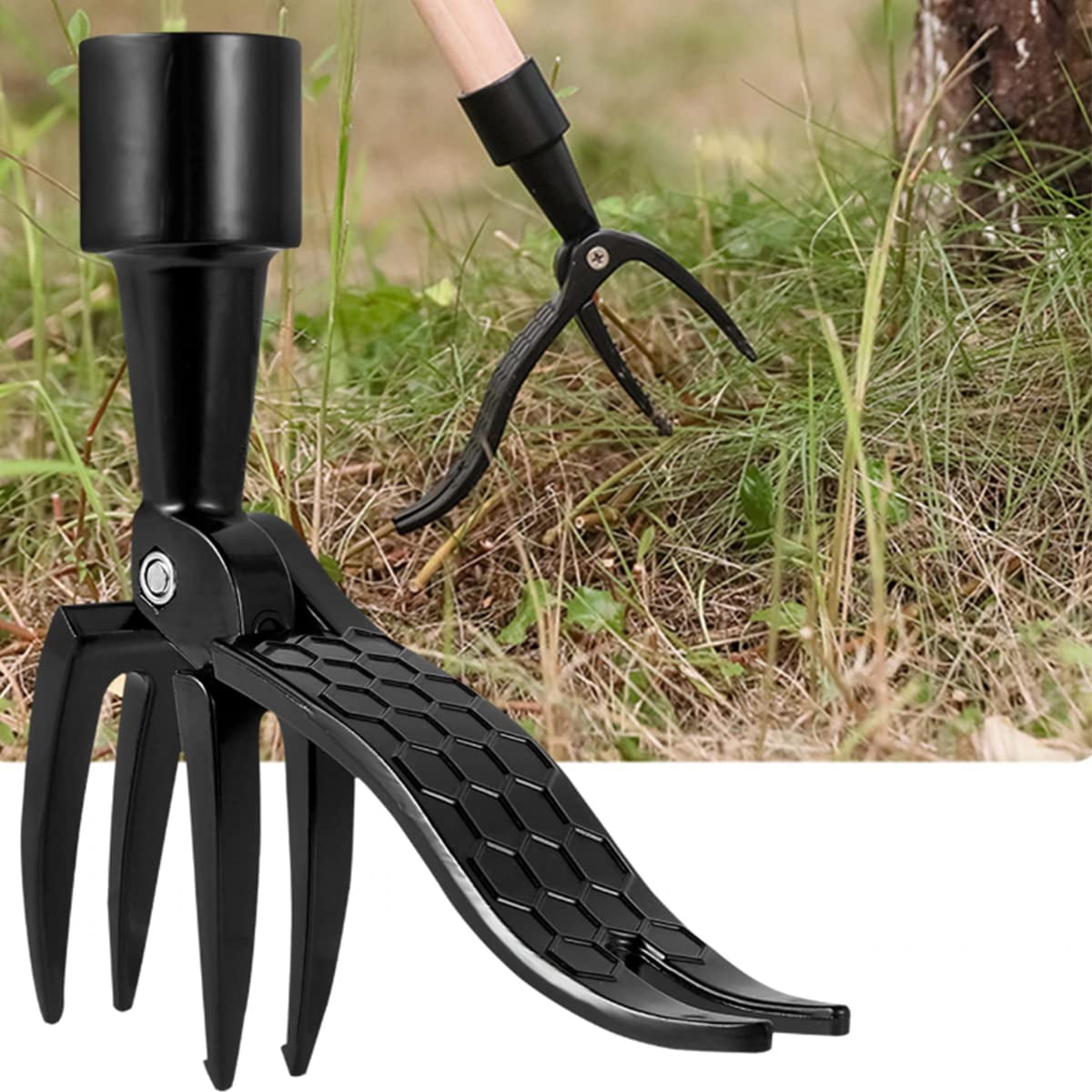 inkmin Weed Removal Tool, Vertical Weed Removal Tool, with Long Handle