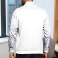 thumbnail image 4 of XIAOCHA Men's Knit Vest V Neck Plaid Print Sweater Warm Casual Office Top, 4 of 6