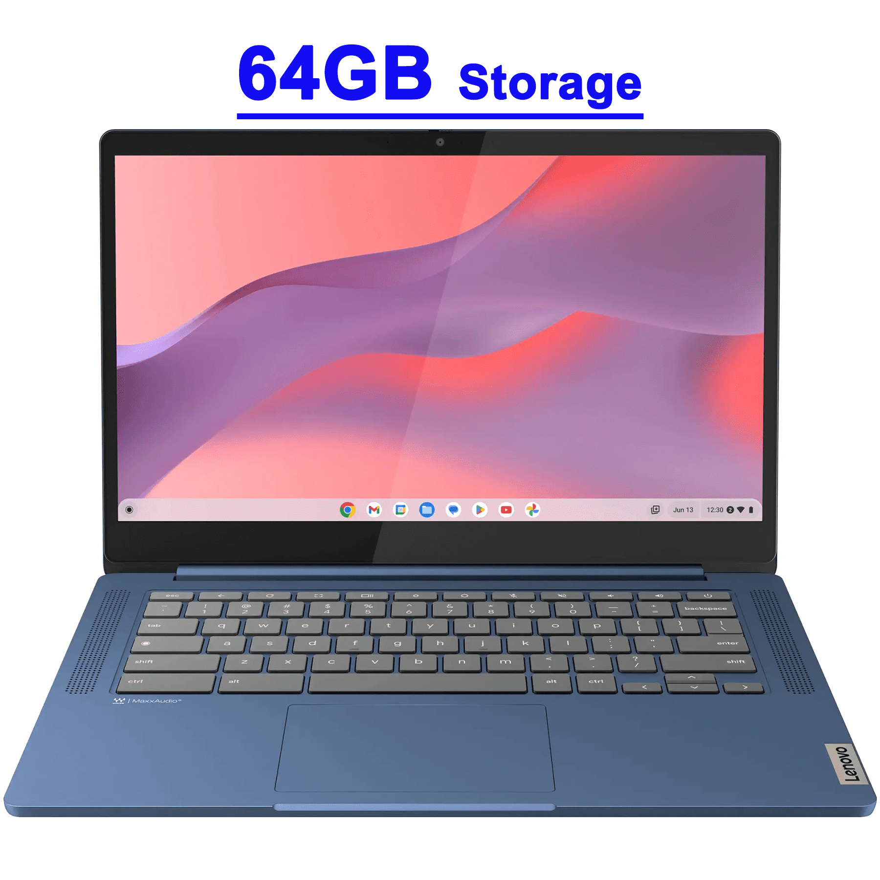 Lenovo 14E G3 14 inch Laptop N100 4GB RAM 32GB Chrome OS, Storm