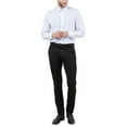 thumbnail image 4 of Mens Knitted Dress Pants, Solid Textured Open Bottom Trousers For Graduations, Prom, Weddings, Etc, 4 of 5