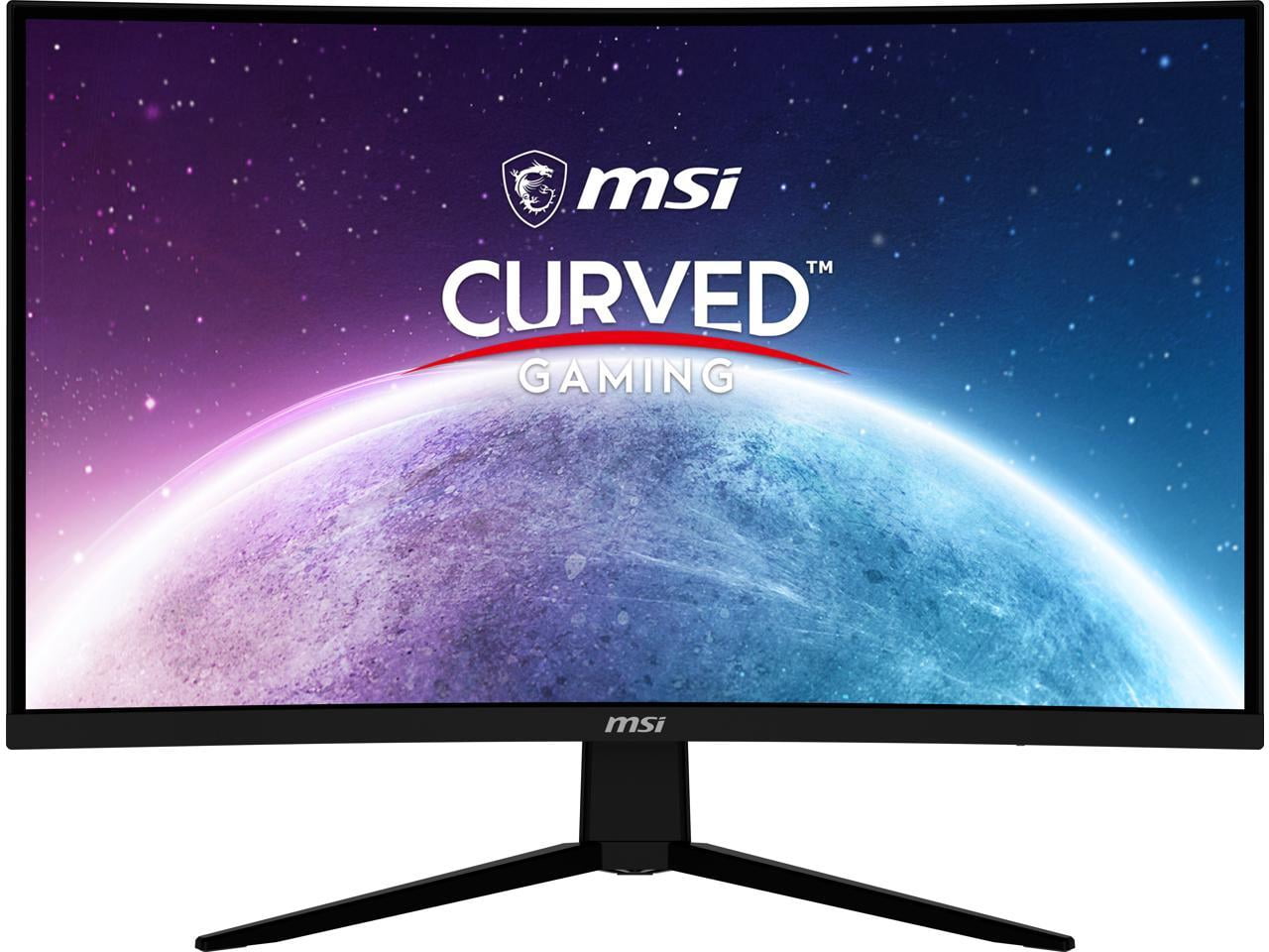 MSI G273CQ 27" QHD 2560 x 1440 (2K) 1ms (MPRT) / 4ms (GTG) 170 Hz FreeSync Premium Curved Gaming Monitor