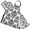 Baroque Black Damask Figure, variant on Various Pose Sloths 5 Pcs Kitchen Set Heat Resistant Oven Mitts and Non-Slip Pot Holders with Adjustable Cooking Apron