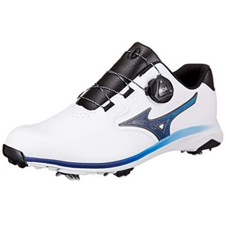 

Mizuno Golf Shoes Nexlite GS Boa Spike Men s 3E 51GM2115 White x Navy 25.5cm