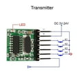 Wireless RX480E4WQB 433Mhz RF Module Transmitter and Receiver 3 Sets 4
