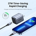 thumbnail image 2 of Cargador de Celular Ugreen 45W 2 Puertos USB C con Protección de Carga, 2 of 5