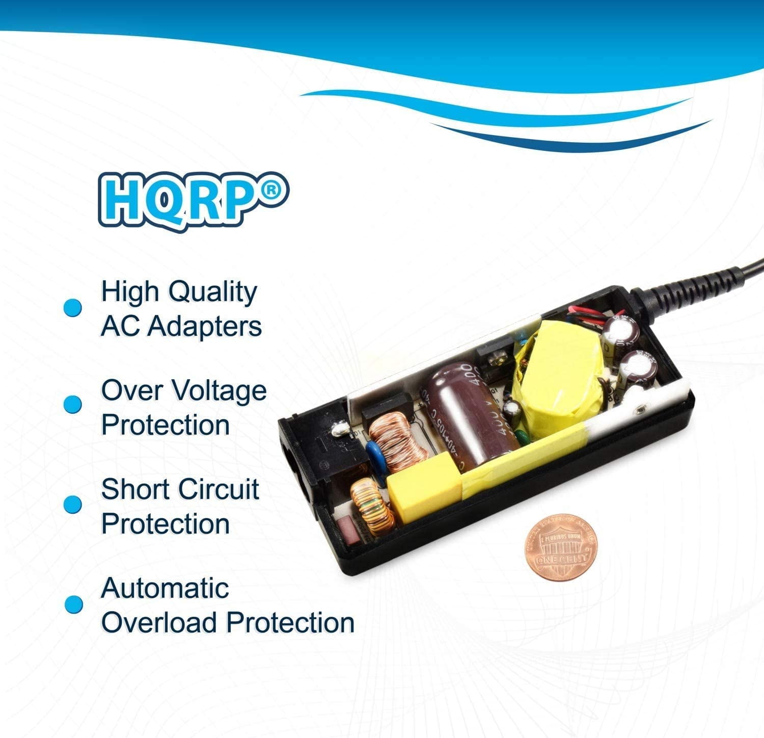  HQRP Adaptador de CA compatible con iRobot Roomba  Pro/Original/Pro Elite [robot de limpieza al vacío] Cargador de batería  rápido Cable de alimentación : Electrónica