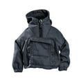 thumbnail image 3 of Sudadera con capucha Hugo 1/12 para figura masculina con bolsillo frontal gris, 3 of 10