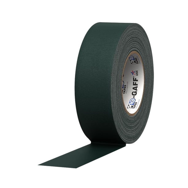 Cinta Gaffer Tape PROTAPES Verde Oscuro 2 Pulgadas X 50 M