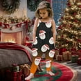 thumbnail image 2 of Combinaison Sans Manches Imprimés de Noël pour Bébé Fille 1-2 Ans, 2 of 5