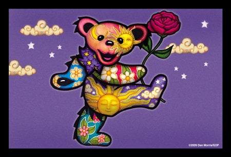 DAN MORRIS Celestial Metal Key Rings Grateful Dead Bear Rose Butterfly ©GDP DAN MORRIS Celestial Metal Key Rings Grateful Dead Bear Rose Butterfly ©GDP