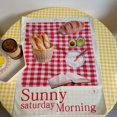 thumbnail image 2 of Tapiz de microtela Sunny Saturday Morning, 37 x 46 cm, 2 of 2