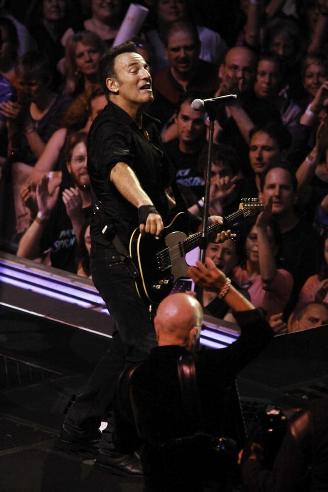 Bruce Springsteen and The E Street Band performing at Madison Square