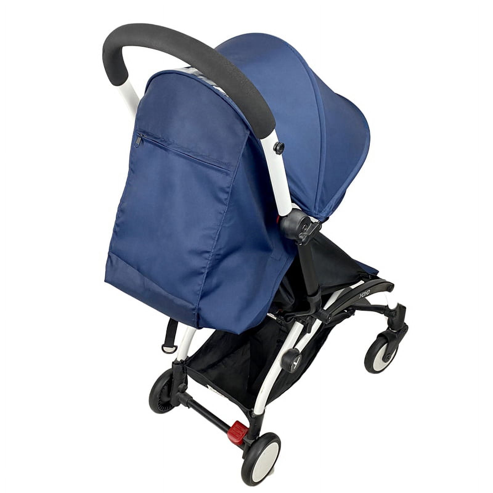 175 Degrees Stroller Hood & Mattress For Babyzen Yoyo2 Yoya Baby Stroller Accessories With Back Zipper Pocket Cushion For Yoyo