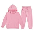 thumbnail image 5 of Ruyang School Tracksuit for Teen Girls Athletic Sweatsuits 2 Piece Outfits Bowknot Pullover Hoodies Joggers Pants Set, 5 of 5