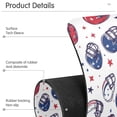 thumbnail image 4 of Yayeee Faucet Mat for Kitchen Sink 30" Diatomite Long Splash Guard Pad, Cartoon American Football Helmets, 4 of 7