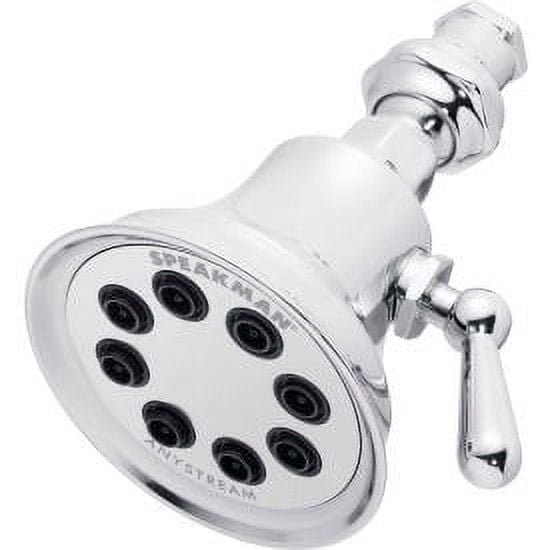 Open Box Speakman S-3015 Retro 8-Jet Shower Head Polished Chrome
