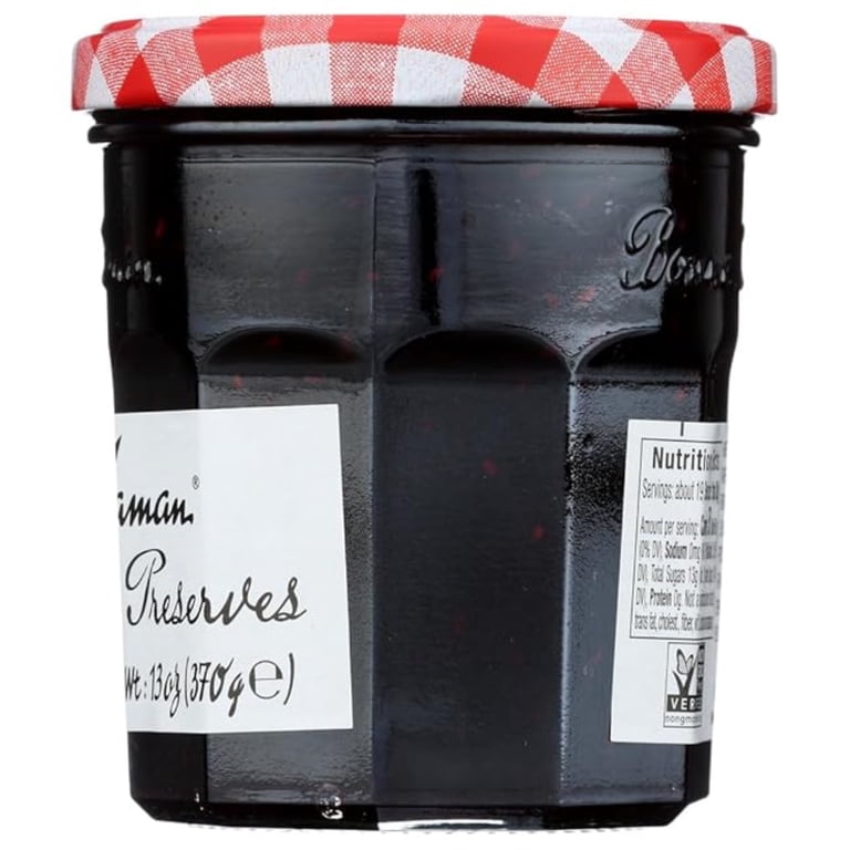 Bonne Maman All-Natural Non-GMO Kosher Mixed Berries Preserves, 13