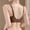 Coffee, variant on Leopard Print Underwire Bra for Women - Comfortable Soft Support Push Up Minimizes Side Sagging Everyday Everyday Wear