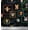 Black, variant on Soimoi Black Velvet Fabric Animals Face Decor Fabric Printed Yard 60 Inch Wide