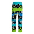 thumbnail image 5 of Satingcolo Funny Men's Pajama Pants Halloween Soft Sleep Lounge Pants Lightweight Pjs Bottoms with Drawstring for Men, 5 of 6