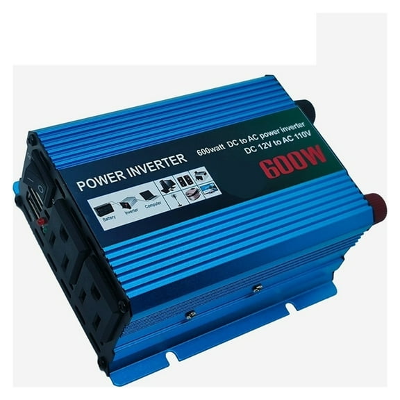600w1200w2000w Car Inverter Dc12 to110 for Home, RV and Off-Grid Solar Systems ,Rapid Cooling with Minimal Noise