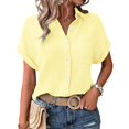 thumbnail image 4 of BILIKEYU Women's Casual Tops Shirts, Womens Tops, Long Sleeve Shirts for Women, Casual Shirts for Women, 4 of 5