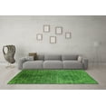 thumbnail image 3 of Ahgly Company Indoor Rectangle Oriental Green Industrial Area Rugs, 7' x 9', 3 of 4