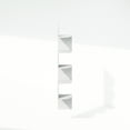 thumbnail image 4 of Furinno 5-Tier Floating Corner Shelf, Wall Mount Shelves for Storage and Display, White, 4 of 6