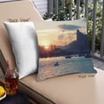 thumbnail image 1 of Ahgly Company Sites Christ the Redeemer Outdoor Throw Pillow, 18 inch by 18 inch, 1 of 6