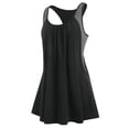 thumbnail image 1 of Tank Top de Algodon de Talla Extra con Panel de Doble Capa Rosegal  Camisetas sin mangas de talla grande, 1 of 5