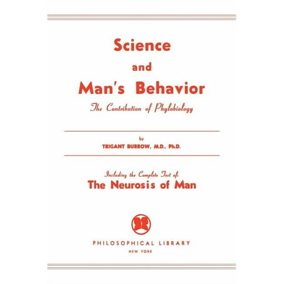 Science and Man's Behavior, (Paperback)