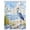 White Blue, variant on Coastal Birds Waterproof Fabric Shower Curtain,Blue Sky Heron Seabird Tropical Beach Waterproof Fabric Shower Curtain for Bathroom Curtains Bathtubs Hotel Shower Curtains with 12 Hooks Standard 60x72