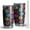 Colorful Animal Footprints, variant on 20oz Tumblers Chihuahua and Flower Florals Stainless Steel Vacuum Insulated Double Wall Travel Tumbler Cups Mug with Lid and Straw,Cleaning Brush for Cold & Hot Drinks