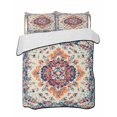 thumbnail image 2 of Boho Orange Blue Twin Size Down Alternative Comforter, Lightweight Comforter Quilt Bedding Set with Pillow Shams Boho Vintage Geometric Ethnic Art All Seasons Bed Comforter Duvet Insert 68"x86", 2 of 7