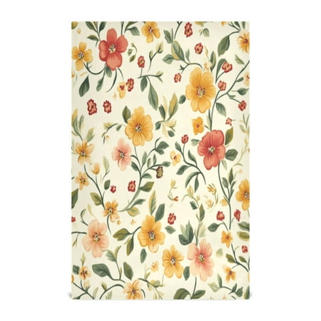 

Kitchen Towel 28x18 Inches x1，Plate Towel Decorative Towel Napkin Tea Towel Tea Towels For Kitchen Dish Cloths & Dish Towels Lovely Flower3