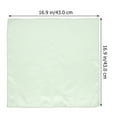 thumbnail image 2 of RUNROTOO 12Pcs Washable Satin Napkins Cloth Dinner Napkins Light Green for Event Decorations, 2 of 8