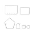 thumbnail image 3 of Biscuit Molds Baking 3D Gingerbread House Shape Mold Kits for Christmas Festival, 3 of 13