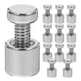 thumbnail image 2 of 24pcs Metal Standoff Screws Wall Sign Standoff Mounting Hardware Advertising Glass Standoff Nail For Hanging Acrylic Picture Frame, 2 of 9