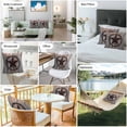 thumbnail image 6 of Outdoor Waterproof Pillow Covers Retro Country Texas Western Star Decorative Throw Pillow Protectors for Patio Sofa Garden Couch,26x26in 2 Pack, 6 of 9