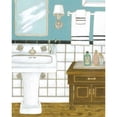 thumbnail image 3 of Zarris, Chariklia 20x24 Black Modern Framed Museum Art Print Titled - Classic Bath II, 3 of 5