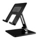 thumbnail image 1 of Soporte para tableta Soporte de escritorio de aleación para PC Soporte giratorio ajustable para almohadilla para teléfono celular Soporte de escritorio plegable, Negro Advancent EL000790-01, 1 of 2