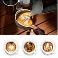 thumbnail image 2 of Zhuge Stainless Steel Milk Frothing Pitcher 350ml, Measurements on Both Sides Inside, Milk Jug Cup with Decorating Pen, 2 of 5