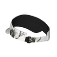 thumbnail image 2 of Balery Black And White Rose Gorra deportiva con visera ajustable para mujer y hombre (talla única), 2 of 7