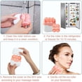 thumbnail image 6 of Wiher Ice Roller for Face, 2 in 1 Double Ended Facial Ice Roller Massager for Puffiness, Wrinkle Reduction, Skin Tightening, Pink, 6 of 7