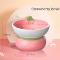 thumbnail image 4 of Bols Surélevés pour Nourriture de Chat - Forme de Fruit, 4 of 10
