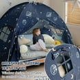 thumbnail image 6 of Avrsol Bed Tent Full, Space Play Canopy for Kids Boys, Kids Bed Canopy Full Size, Galaxy Dome Boys Tents Dream Privacy Space on Bed Sleeping Tent (Full Bed Tent), 6 of 14