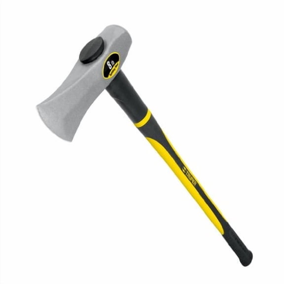 Truper 30958 Double Injected Fiberglass Handle 8 lbs. 36" Splitting Steel Maul