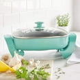 thumbnail image 3 of GreenLife Electric Skillet | Turquoise, 3 of 10